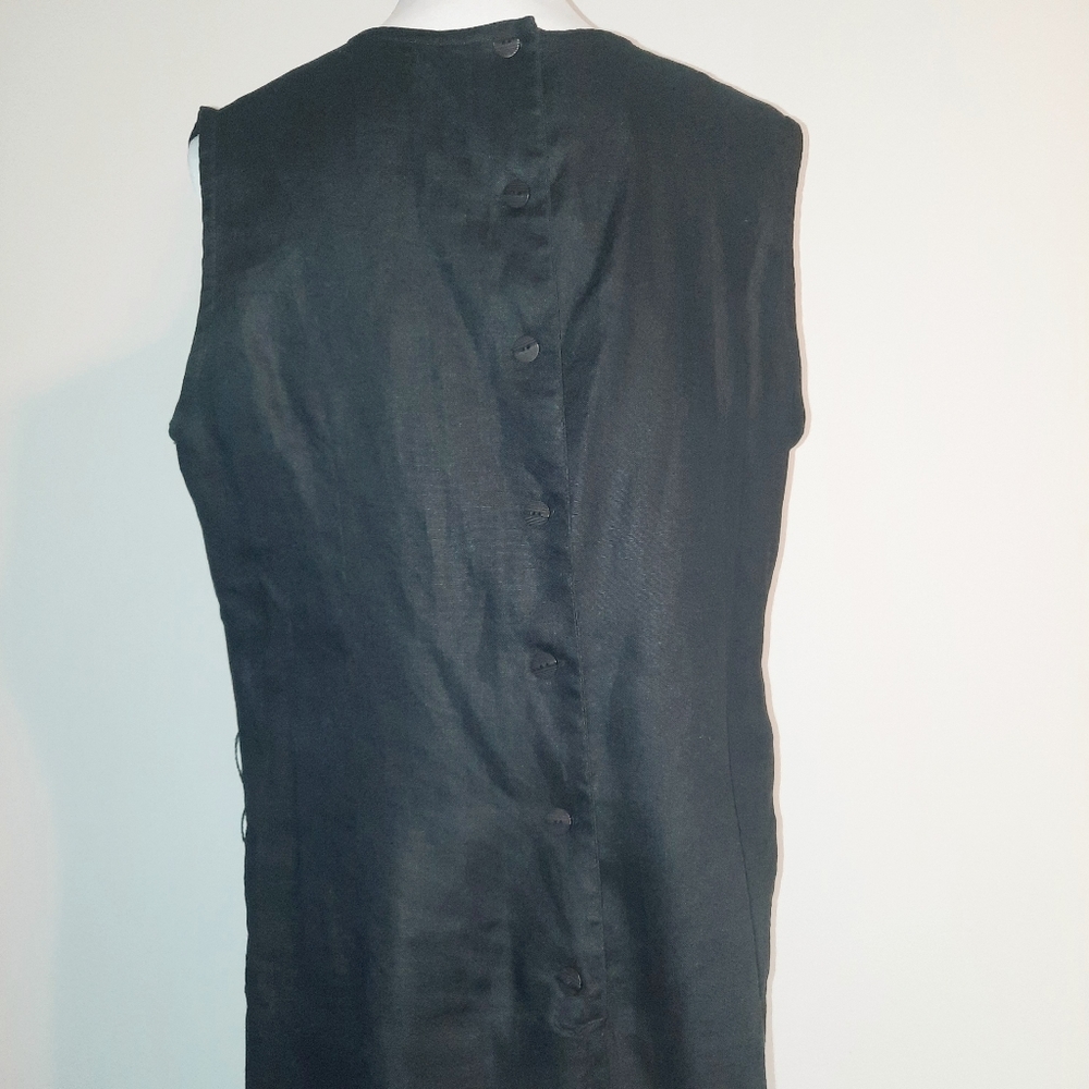 Linen Maxi Dress Size 18 - Picture 7 of 13